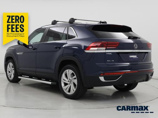 Blue 2021 Volkswagen Atlas Cross Sport SEL