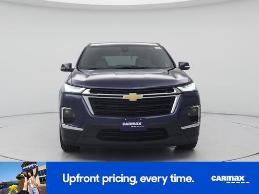 Blue 2023 Chevrolet Traverse LS