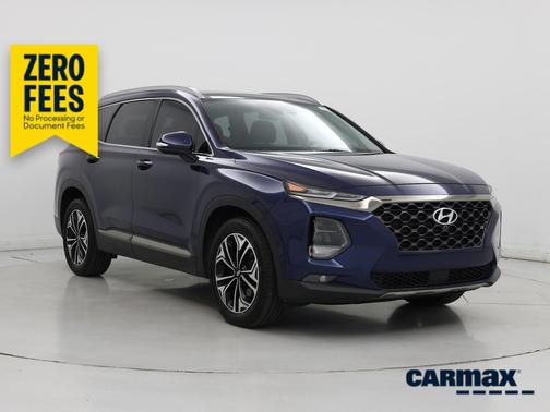 Blue 2020 Hyundai SANTA FE Limited