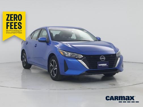 Blue 2024 Nissan Sentra SV
