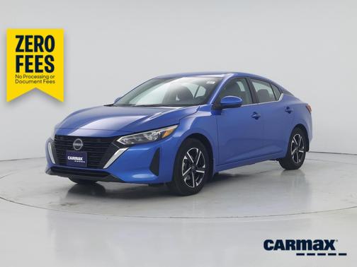 Blue 2024 Nissan Sentra SV