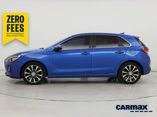 Blue 2018 Hyundai ELANTRA GT