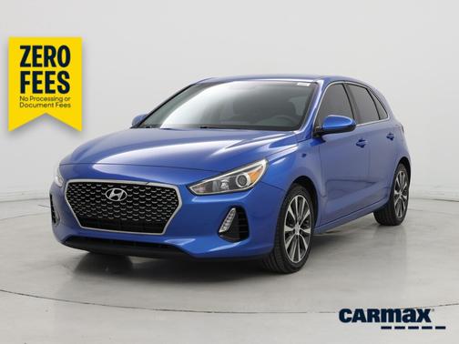 Blue 2018 Hyundai ELANTRA GT