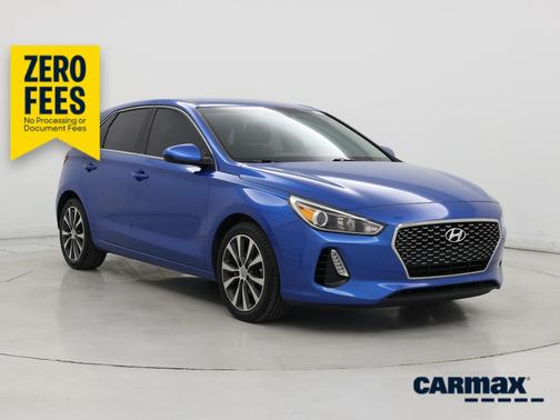 Blue 2018 Hyundai ELANTRA GT