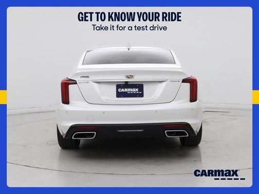 White 2023 Cadillac CT5 Luxury