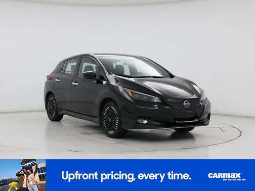 Black 2023 Nissan Leaf SV Plus