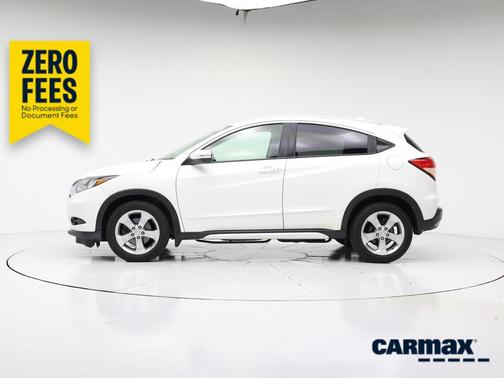 White 2016 Honda HR-V EX-L