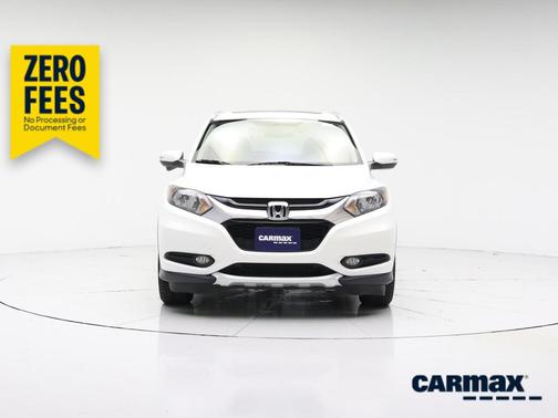 White 2016 Honda HR-V EX-L