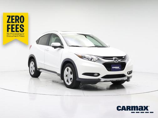 White 2016 Honda HR-V EX-L