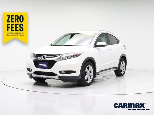 White 2016 Honda HR-V EX-L