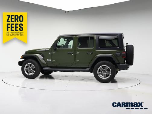 Green 2021 Jeep Wrangler Unlimited Sahara