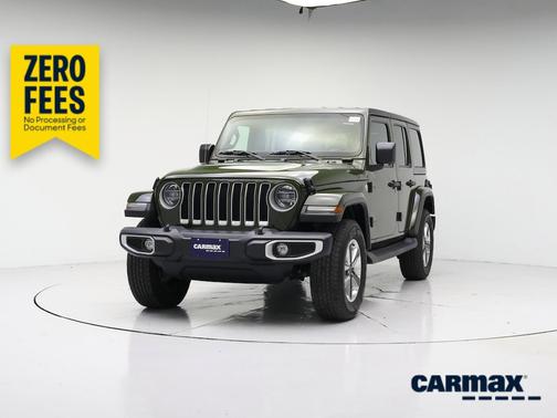 Green 2021 Jeep Wrangler Unlimited Sahara