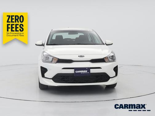White 2021 Kia Rio S