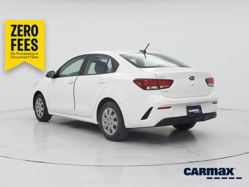 White 2021 Kia Rio S