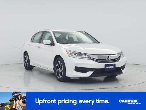White 2017 Honda Accord LX