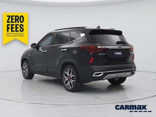 Black 2021 Kia Seltos SX