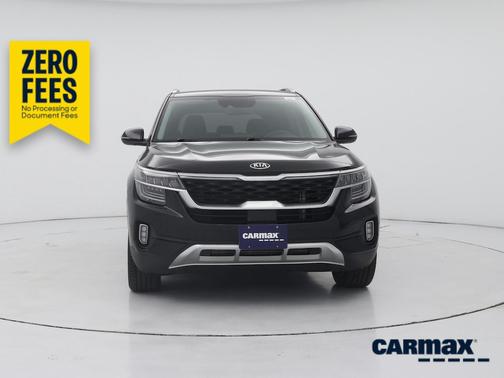 Black 2021 Kia Seltos SX