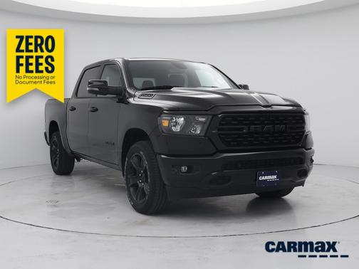 Black 2023 RAM 1500 Bighorn
