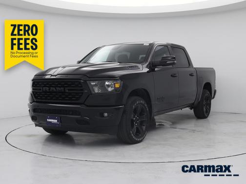 Black 2023 RAM 1500 Bighorn