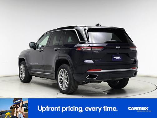 Black 2022 Jeep Grand Cherokee 4xe Summit