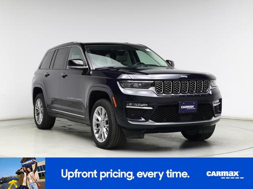Black 2022 Jeep Grand Cherokee 4xe Summit