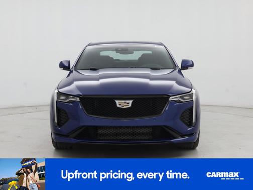 Blue 2020 Cadillac CT4 V
