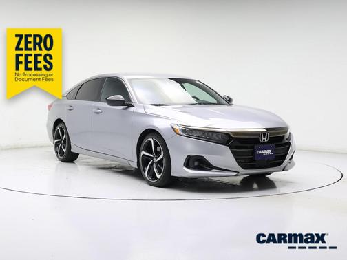 Silver 2021 Honda Accord Sport