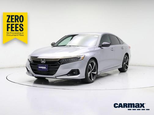 Silver 2021 Honda Accord Sport
