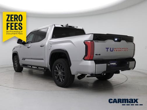 Silver 2023 Toyota Tundra Platinum