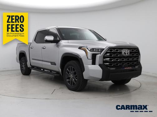 Silver 2023 Toyota Tundra Platinum