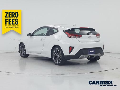 White 2019 Hyundai Veloster Premium