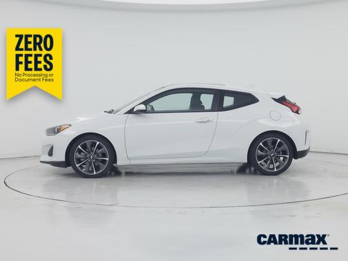 White 2019 Hyundai Veloster Premium