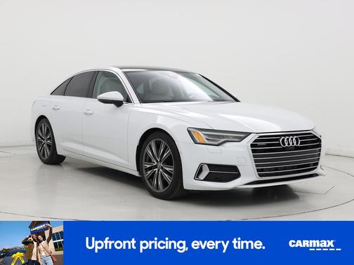 White 2019 Audi A6 Premium Plus