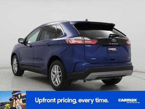 Blue 2022 Ford Edge SEL