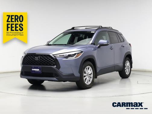 Blue 2022 Toyota Corolla Cross LE