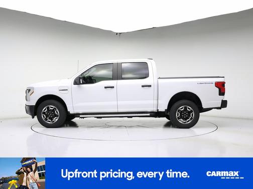 White 2022 Ford F-150 Lightning Pro