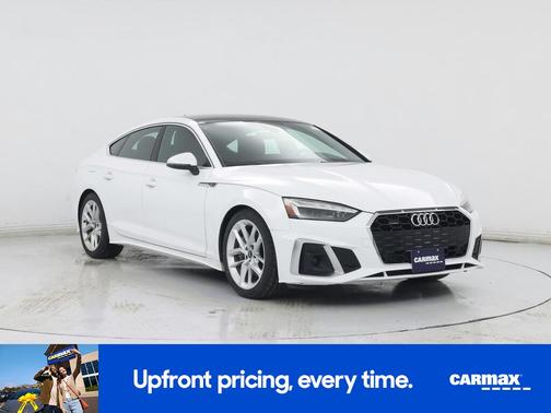 White 2024 Audi A5 Sportback S-Line Premium Plus