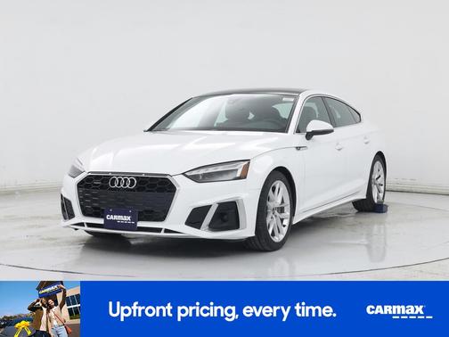 White 2024 Audi A5 Sportback S-Line Premium Plus