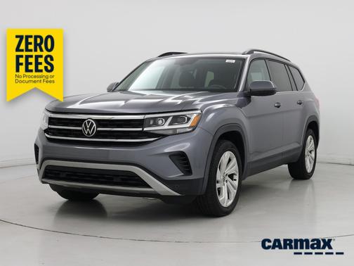 Gray 2021 Volkswagen Atlas SE w/Tech