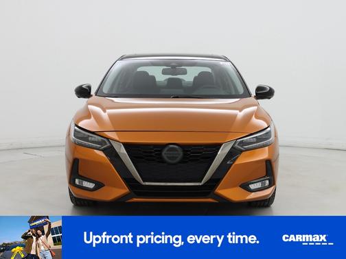 Orange 2021 Nissan Sentra SR