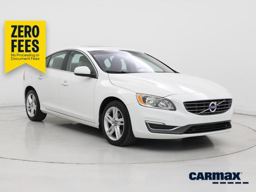 White 2015 Volvo S60 T5 Premier