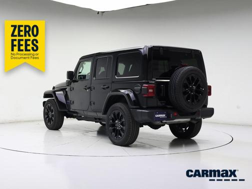 Black 2025 Jeep Wrangler 4xe Sahara