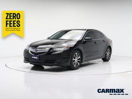 Black 2015 Acura TLX