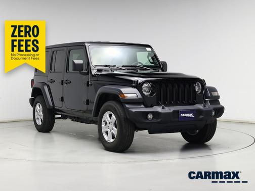 Black 2021 Jeep Wrangler Unlimited Sport