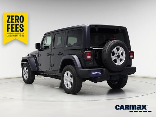 Black 2021 Jeep Wrangler Unlimited Sport