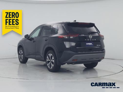 Black 2021 Nissan Rogue SV