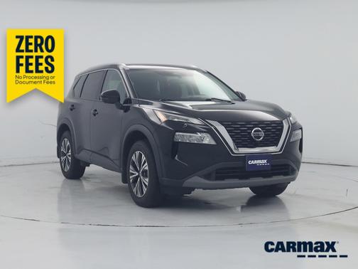 Black 2021 Nissan Rogue SV