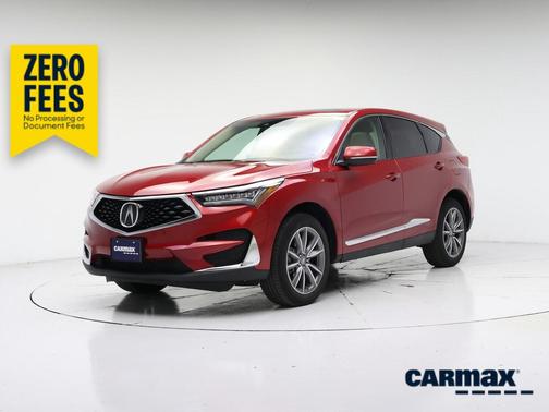 Red 2020 Acura RDX SH-AWD Technology