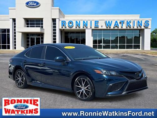 Blue 2021 Toyota Camry
