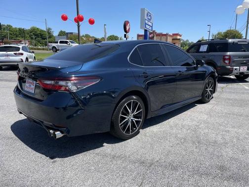 Blue 2021 Toyota Camry